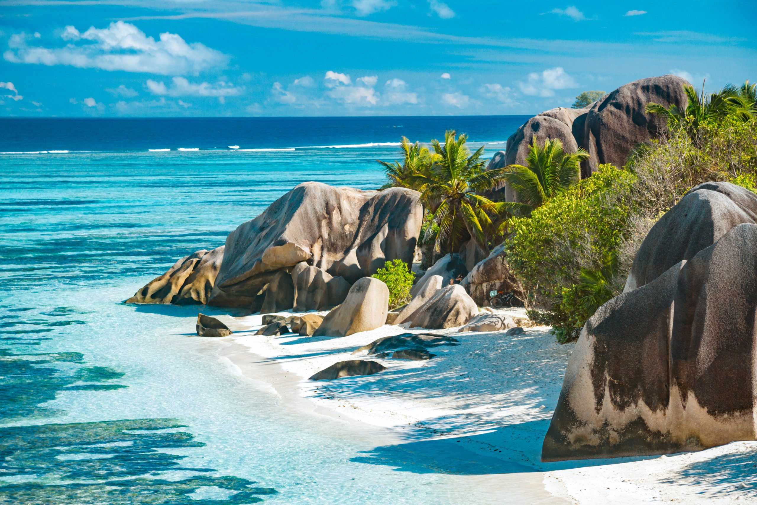 Paradise Island on Seychelles